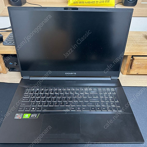 (개인)기가바이트 게이밍노트북 a7 5800h 3060 17.3인치