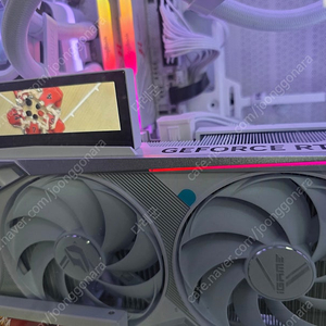 컬러풀 4080 슈퍼 불칸 화이트 팝니다. 4080 super vulcan 4080s white