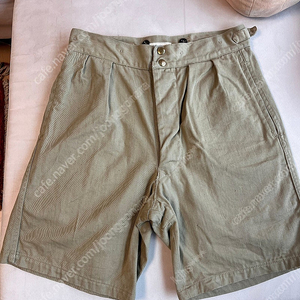(가격 인하)오스트레일리아 아미 카키 쇼츠(허리 37-38cm)_아나토미카, rrl, 알든, 링자켓, 오어슬로우, 레졸루트