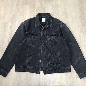 [39,000] (XXL) 브랜디드 BRANDED 2001 슬로우 워커 데님 자켓 블랙 인디고 흑청자켓