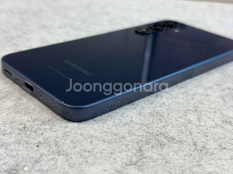 (신폰급)갤럭시A35 블루블랙 128G 무잔상 초깨끗한...--6