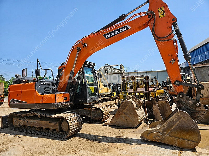 두산 DX150LC-7 2022년식 삽날 가동6천 06...--1
