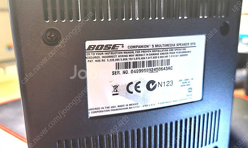 bose companion5 보스 컴패니언5 베이스모듈--2