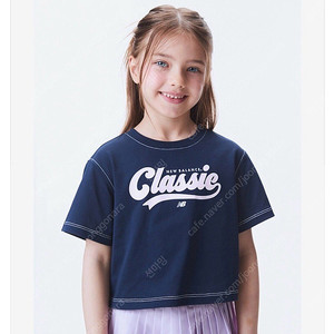 뉴발란스키즈 여아크롭티셔츠 140