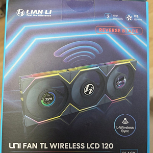 리안리 tl120 lcd wireless lcd 120 블랙 리버스3팩 (컨트롤러포함) 팝니다.