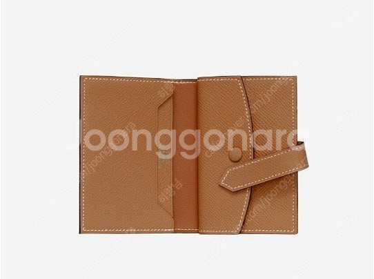 에르메스 베안 미니 지갑 앱송 골드 하드웨어 골드--1