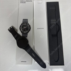갤럭시워치6 클래식 43mm 블랙