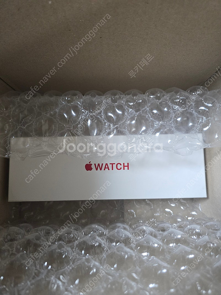 애플워치 9 41mm 레드 새상품--1