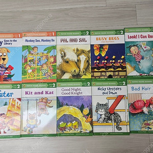 puffin young readers 1, 2단계 10권, cd 10매