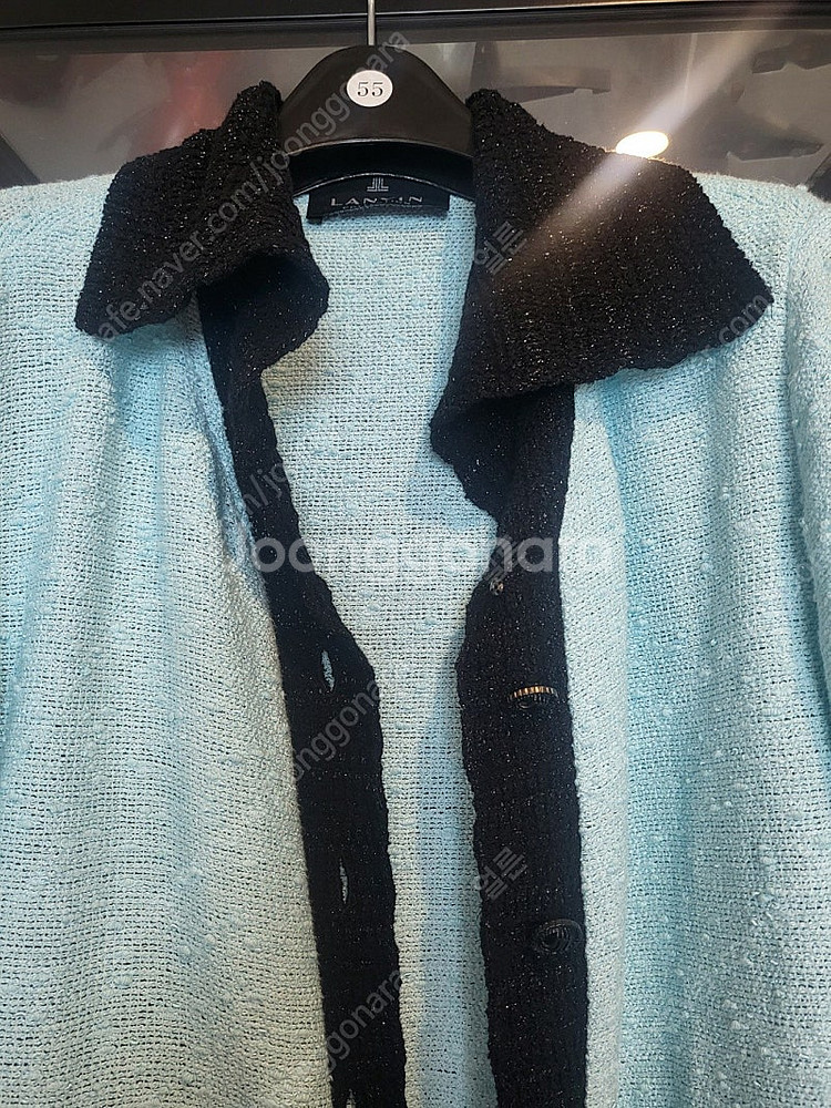 24 랑방 린넨 블렌드 컬러 블록 자켓--7