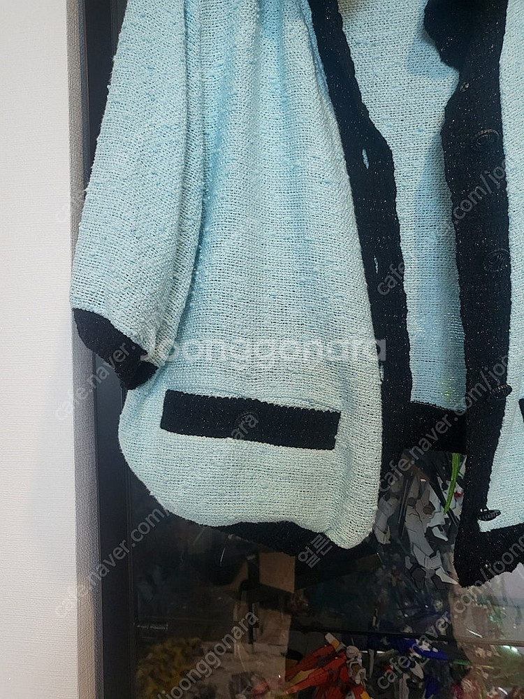24 랑방 린넨 블렌드 컬러 블록 자켓--8