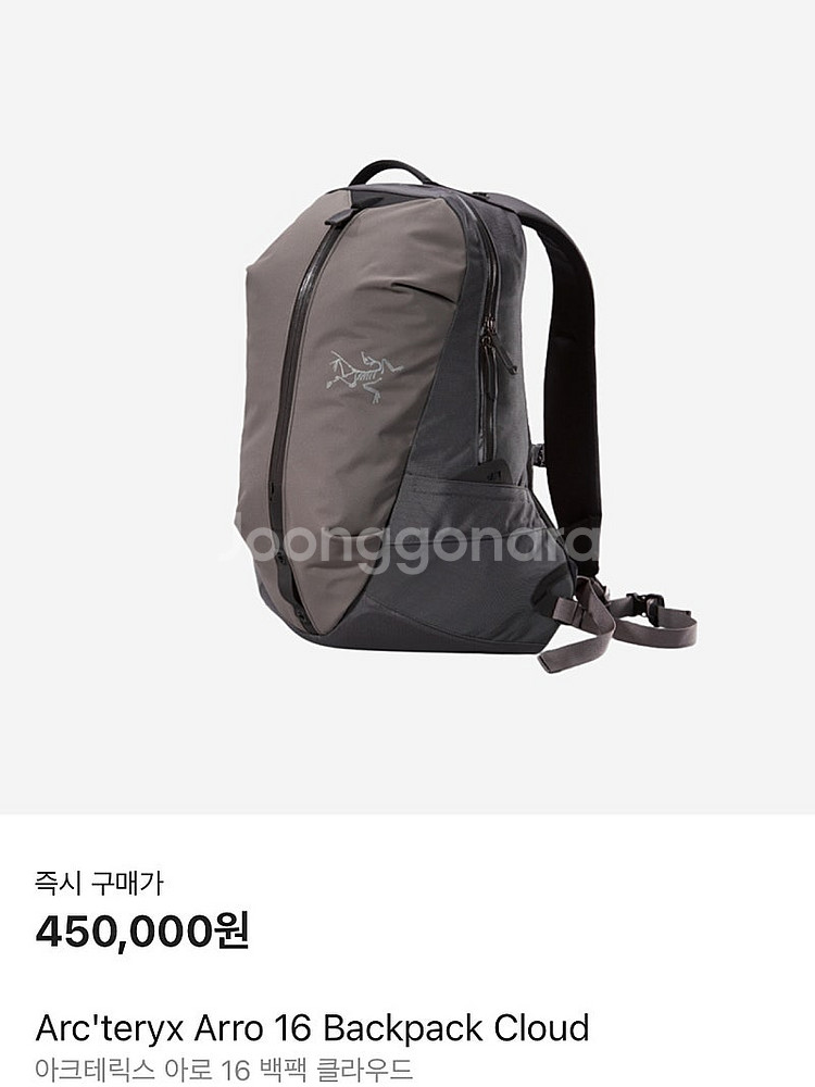 아크테릭스 아로 16 미개봉--1