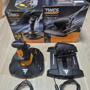 트러스트마스터 T16000M FCS 조이스틱 TWCS 스로틀 판매합니다