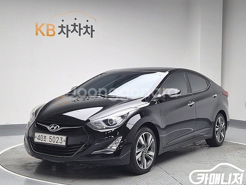 더 뉴 아반떼 1.6 GDI 프리미엄 2014 년 중고...--0