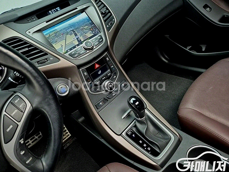 더 뉴 아반떼 1.6 GDI 프리미엄 2014 년 중고...--2