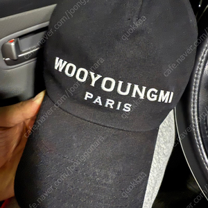 우영미 볼캡 블랙