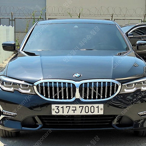 BMW 3시리즈 중고 BMW 320i 중고 승용차 검정색 2020년식 58,825km 320i 럭셔리 중고차카페