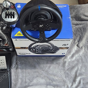 트러스트마스터 gt300rs ,3페달,기어봉,핸드브레이크
