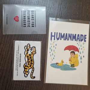 휴먼메이드 자석 마그넷, 파일, 엽서 택포