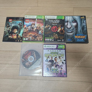 XBOX360 게임시디 기어스오브워,철권6,반지의제왕