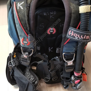 BC=Hollis HD100 + SCUBAPRO AIR2(AIR2 BC 호스 포함) 스쿠버