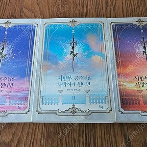 로맨스소설 시한부공주님을 사랑하게된다면 3권 (소장용,완결) 2.2만원