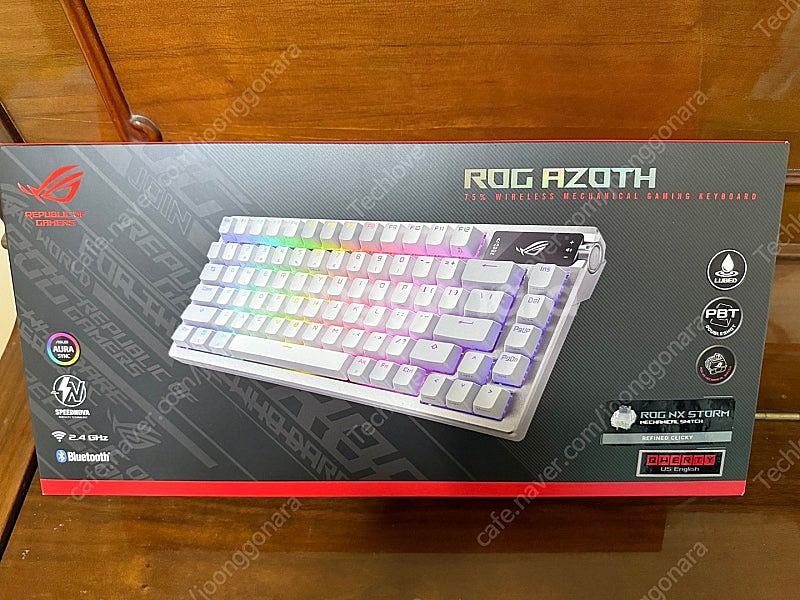 ASUS ROG AZOTH NX White PBT (영...--4