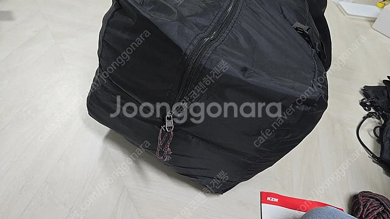 캠핑 텐트 카즈미 지오패스 블랙 & 우레탄 창 일괄판매...--5