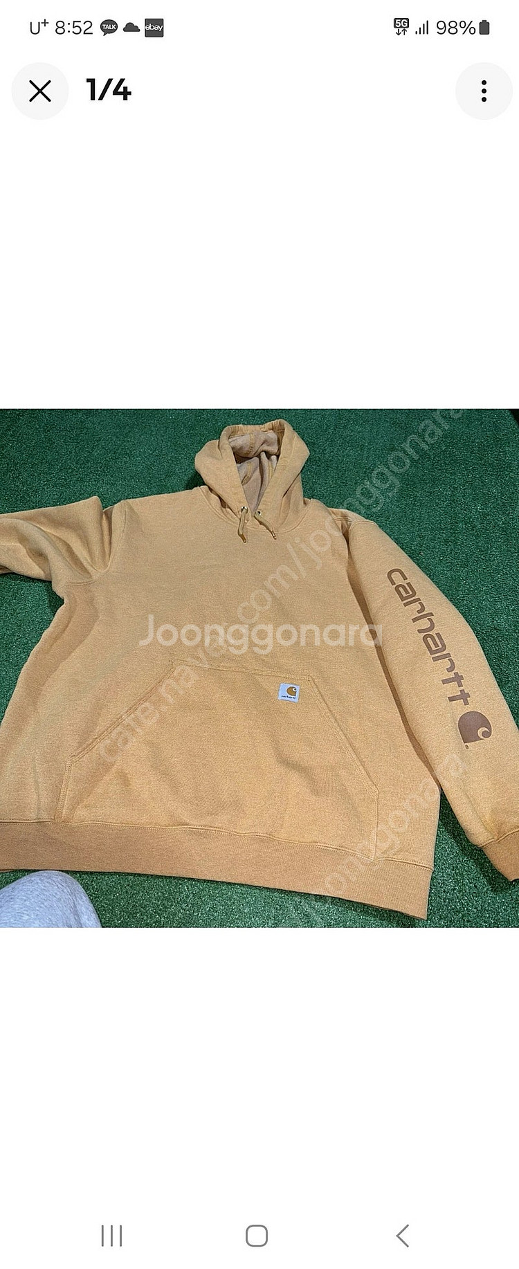 칼하트 미드웨이트 후드 2XL--0