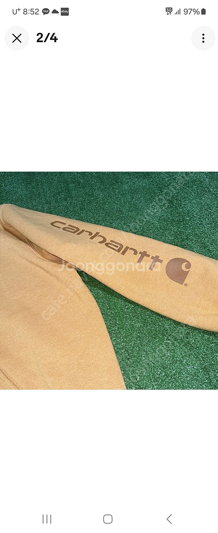 칼하트 미드웨이트 후드 2XL--1