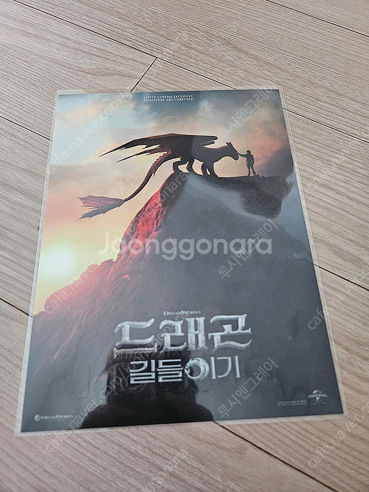 드래곤길들이기 아트카드--0