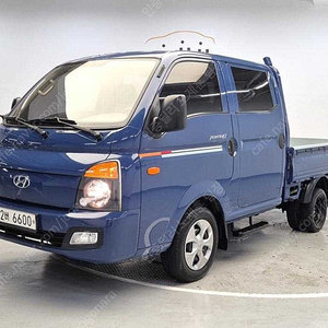 중고트럭 매매 중고화물차매매 파란색 2018년식 55,000km 1.0톤/더블캡/초장축/(CRDi) 스마트 중고자동차