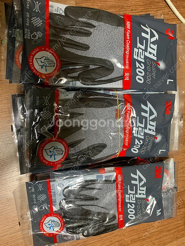 3m 슈퍼그립 200 L사이즈 14장--0