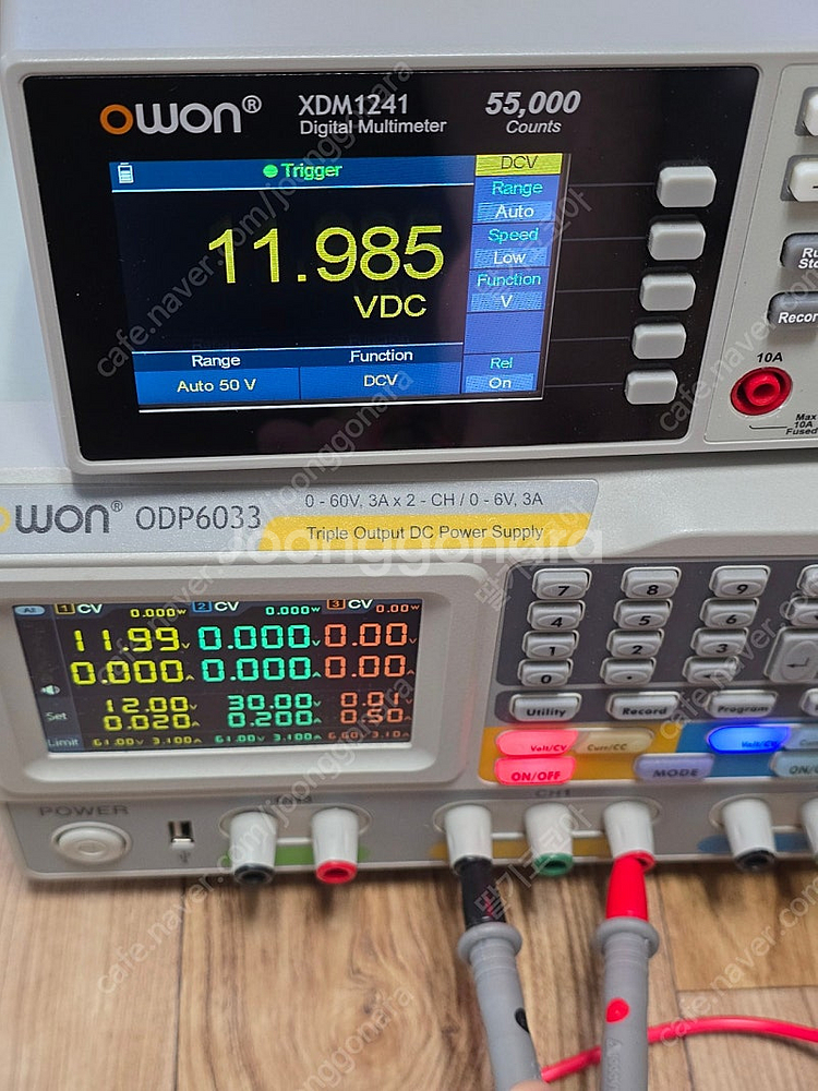 DC 프로그래머블 파워 서플라이 owon ODP6033 팝니다 60V 3A x 2채널--1