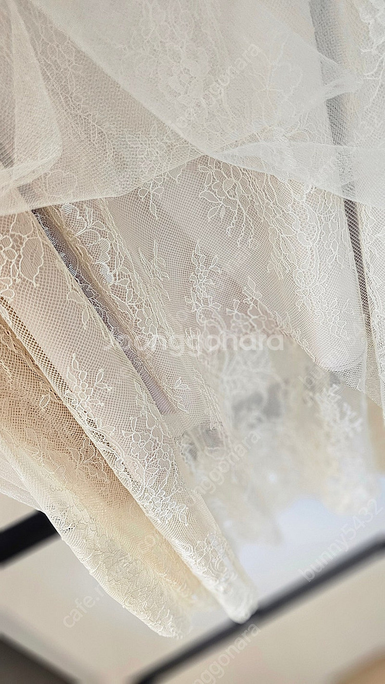 [택붙은 새제품] 블랑쇼 레이스 튤스커트/S사이즈--3