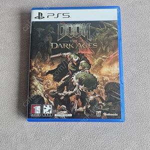 PS5 둠 다크에이지 팝니다