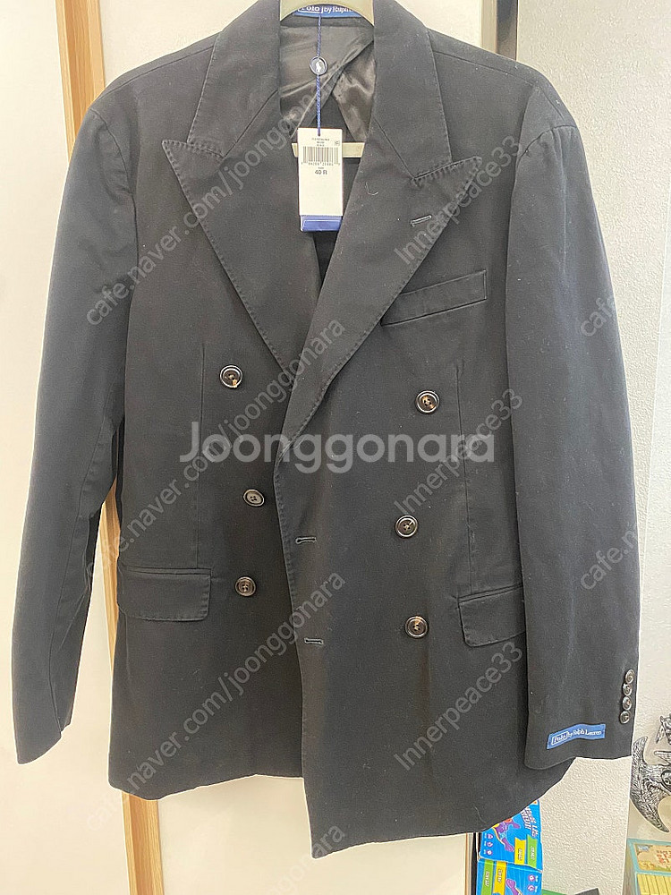 폴로 치노 더블 자켓 40R--2
