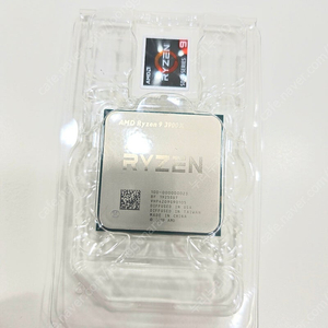 AMD Ryzen 9 3900X CPU (정상 작동, 상태 양호)