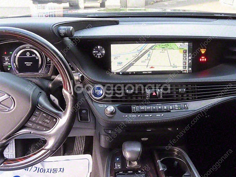 렉서스 LS 중고차 렉서스 LS500 수입중고차 검정색...--9