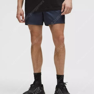 룰루레몬 스트레치 새틴 나일론 쇼츠 5인치 반바지