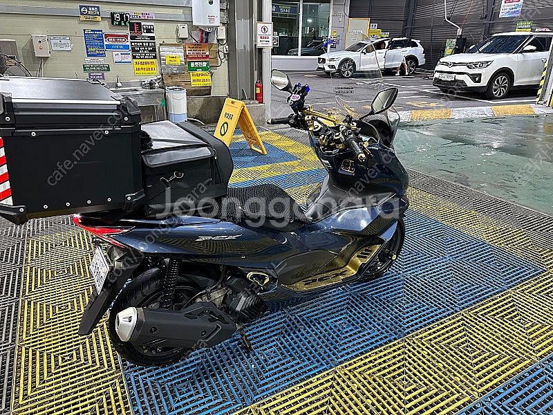 22년식 Pcx 125 14,200키로 풀튜닝 판매--3