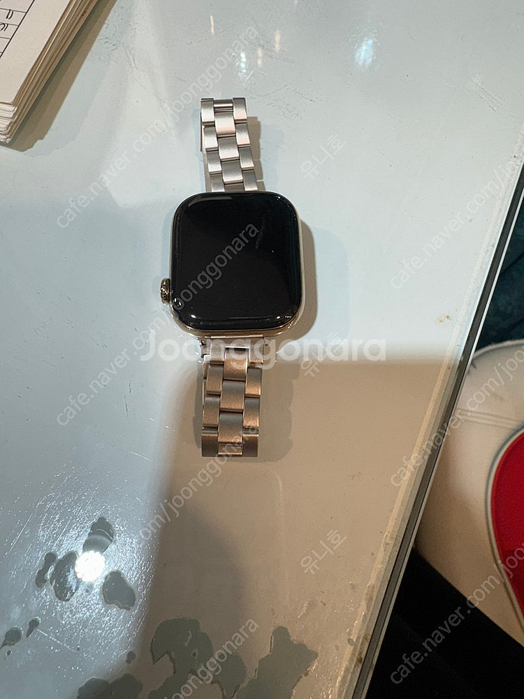 애플워치10 티타늄 로즈골드42mm 셀룰러&GPS--1
