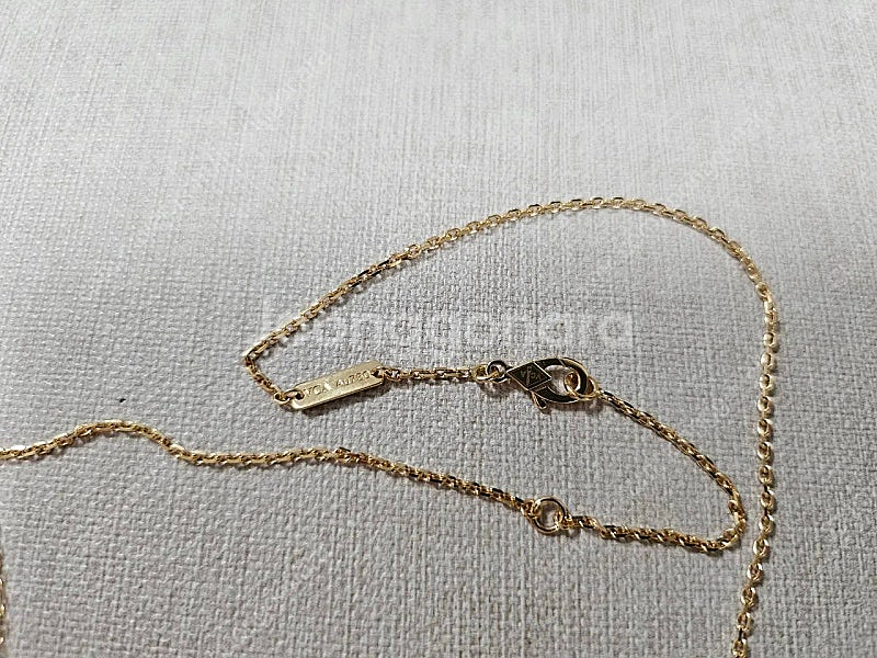 반클리프 빈티지 알함브라 네크리스 타이거즈아이 목걸이--3