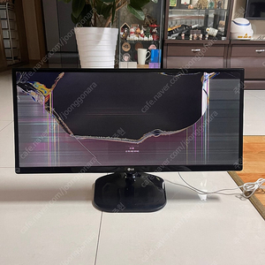[부품용] LG 울트라 와이드 29인치 모니터 (29UM57)-액정 파손