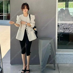 프레시라벨 도버 린넨자켓 s사이즈