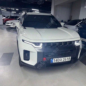 토레스 중고 구매 쌍용 중고차 흰색 2024년식 8,834km 1.5 GDI-T 2WD 리미티드 블랙에디션 개인사업자 차량구매