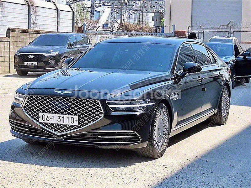 제네시스 G90 중고 제네시스 중고 가격 검정색 201...--2
