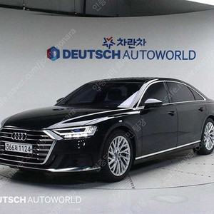 아우디 A8 중고차 아우디 A8 수입중고차 검정색 2020년식 55 TFSI 콰트로 LWB 기본형 중고자동차매매