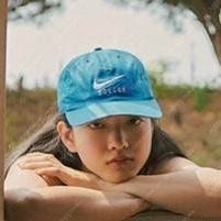 나이키 초레어 헤리티지86 스카이블루/형광노랑 뉴진스 볼캡 모자 (남녀공용)--4