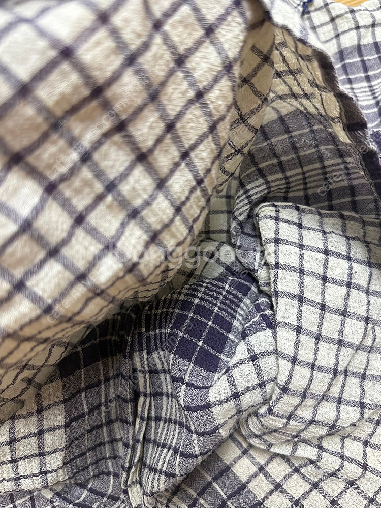 봉쥬르다이어리 반팔자수블라우스12y판매해요--5